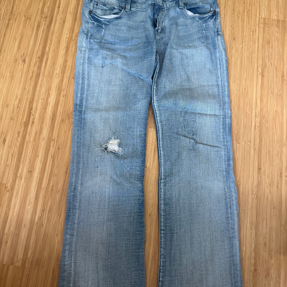 Seven distressed jeans